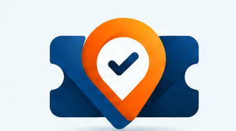 Símbolo EVENTUNO: ingresso com localização e confirmação